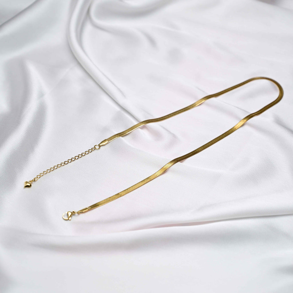 Gold snake chain