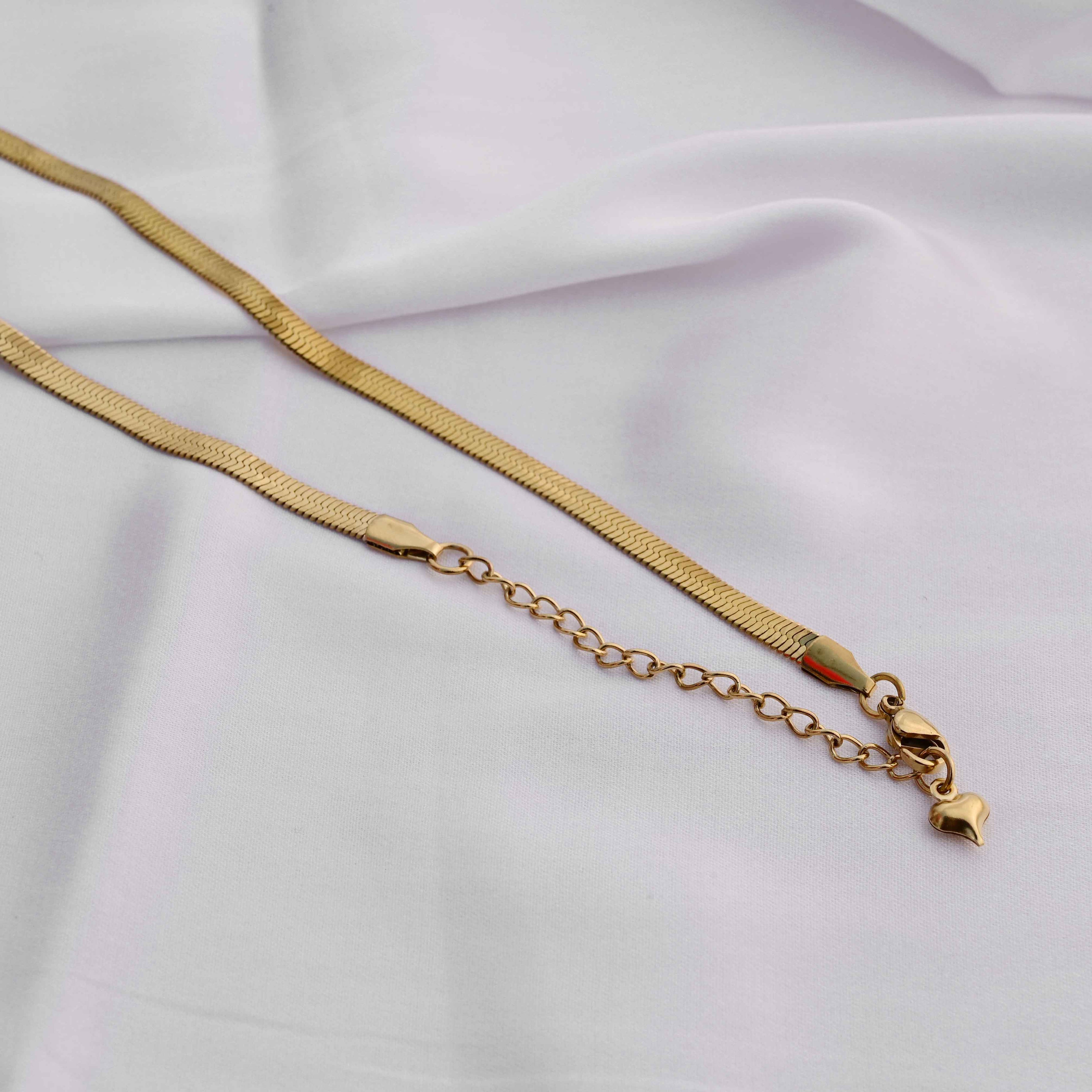 Gold snake chain