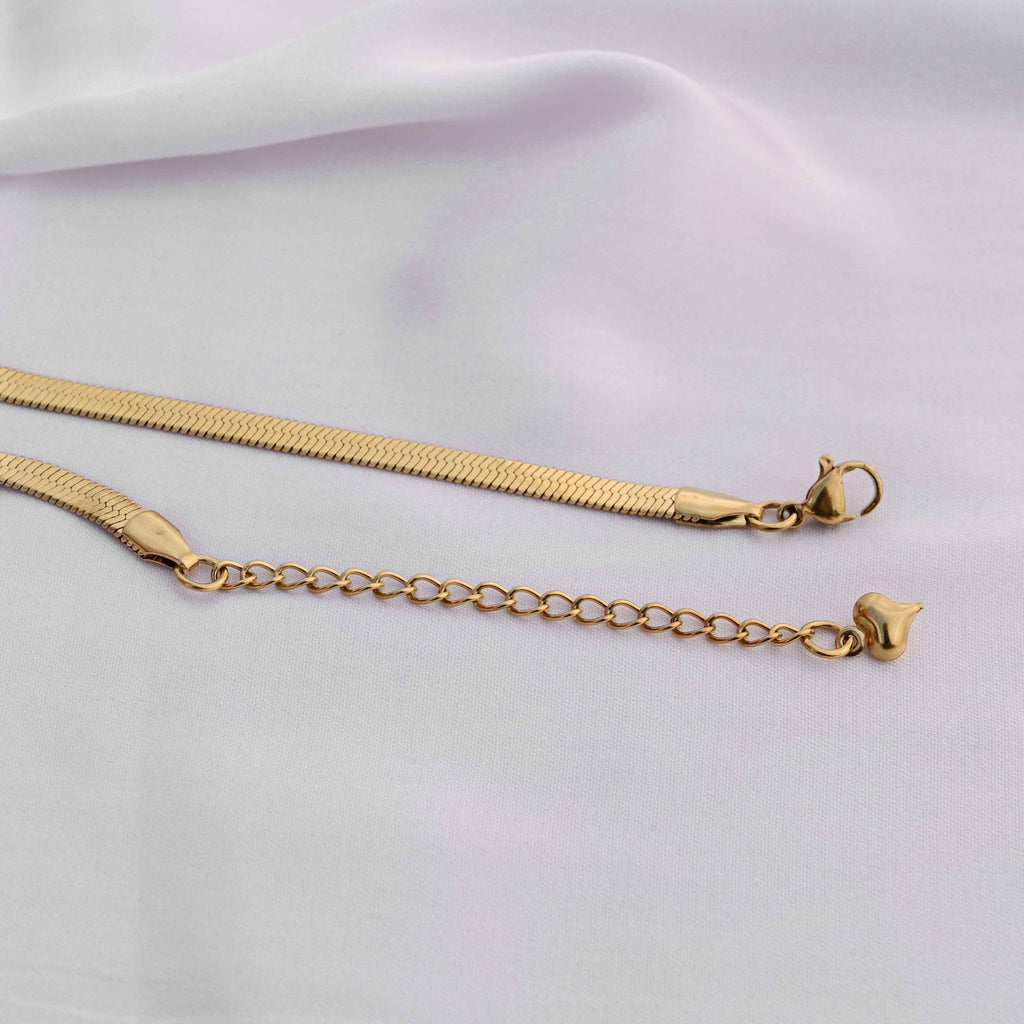 Gold snake chain