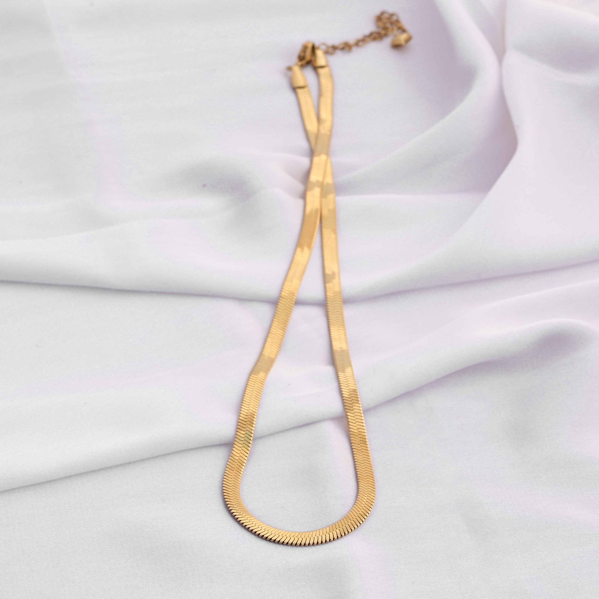 Gold snake chain