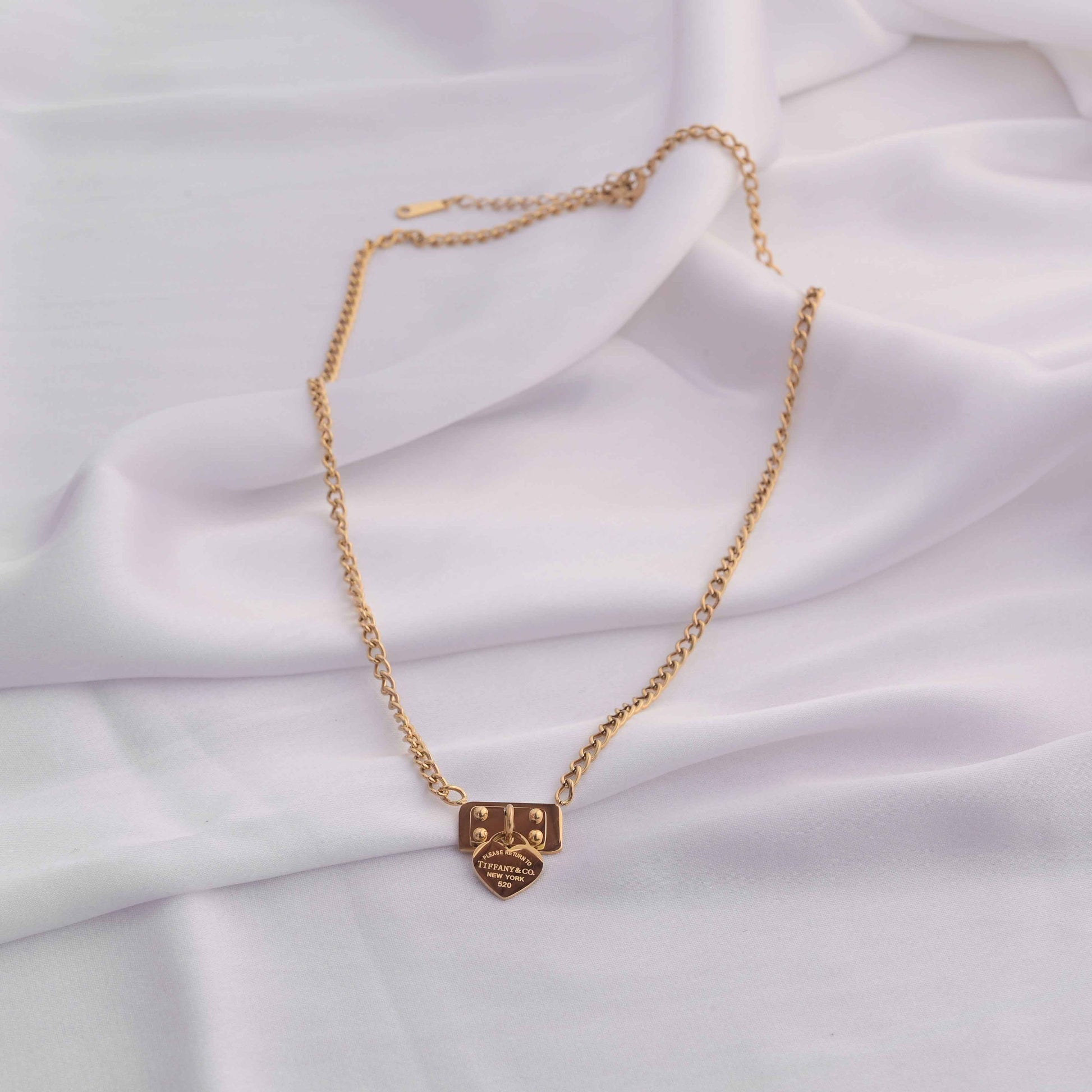 Tiffany and co pendant necklace