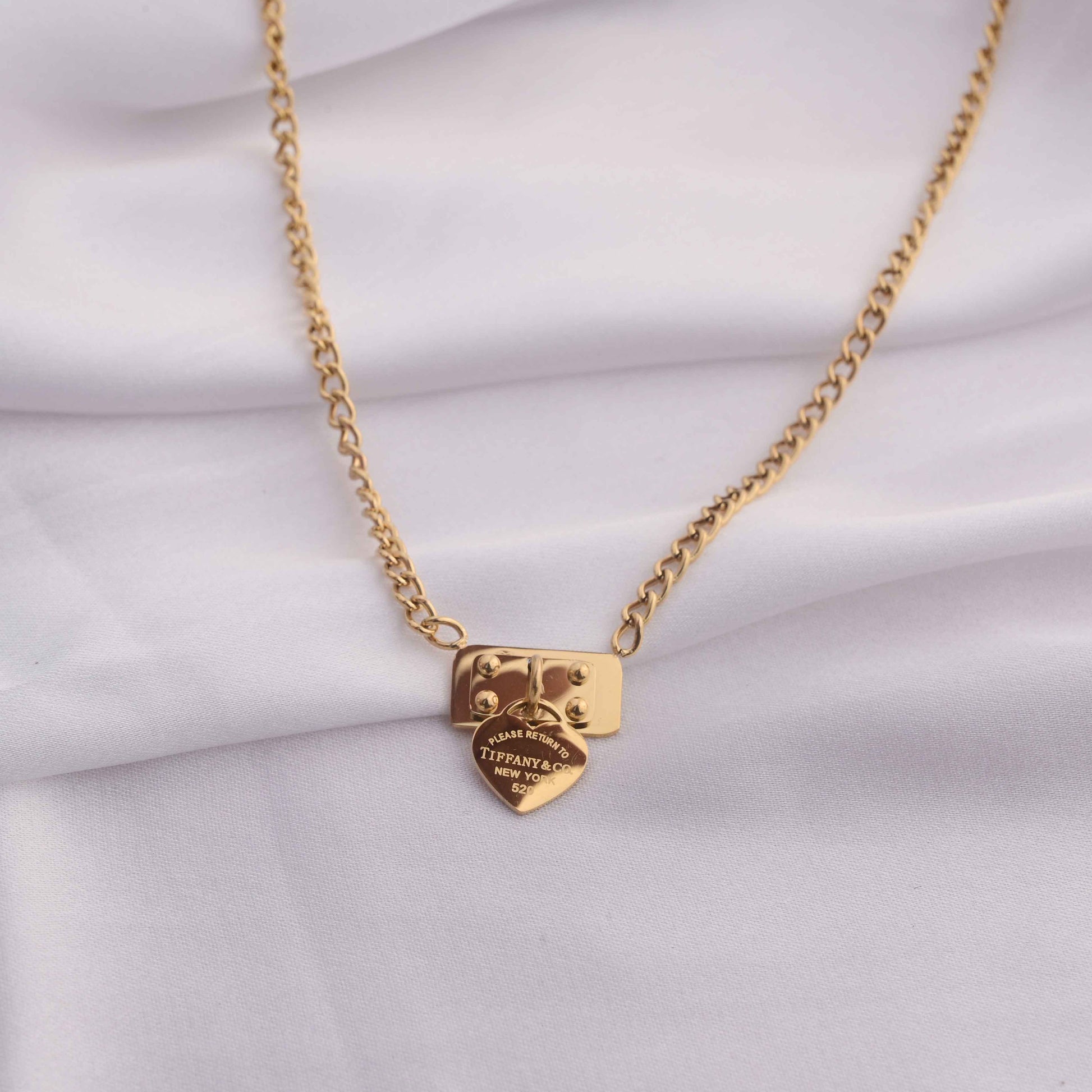 Tiffany and co pendant necklace