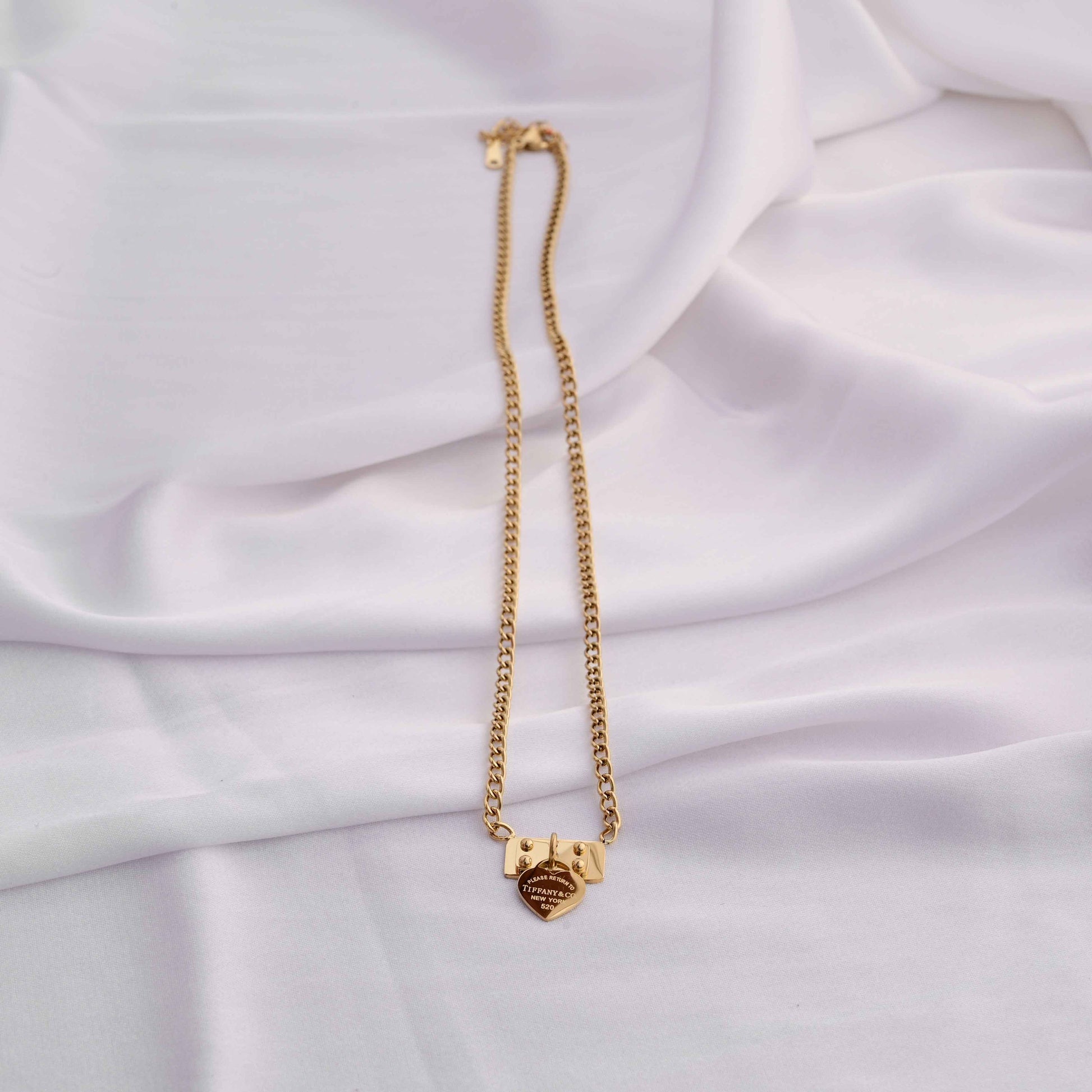 Tiffany and co pendant necklace