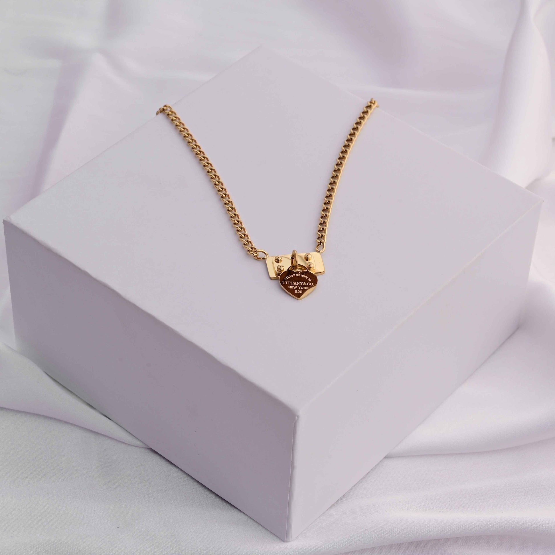 Tiffany and co pendant necklace