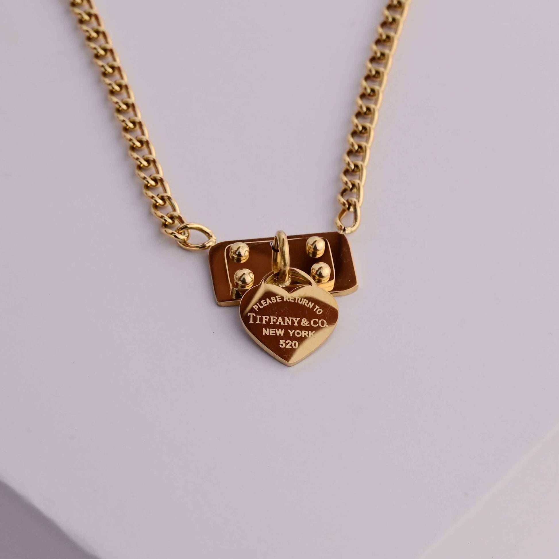 Tiffany and co pendant necklace