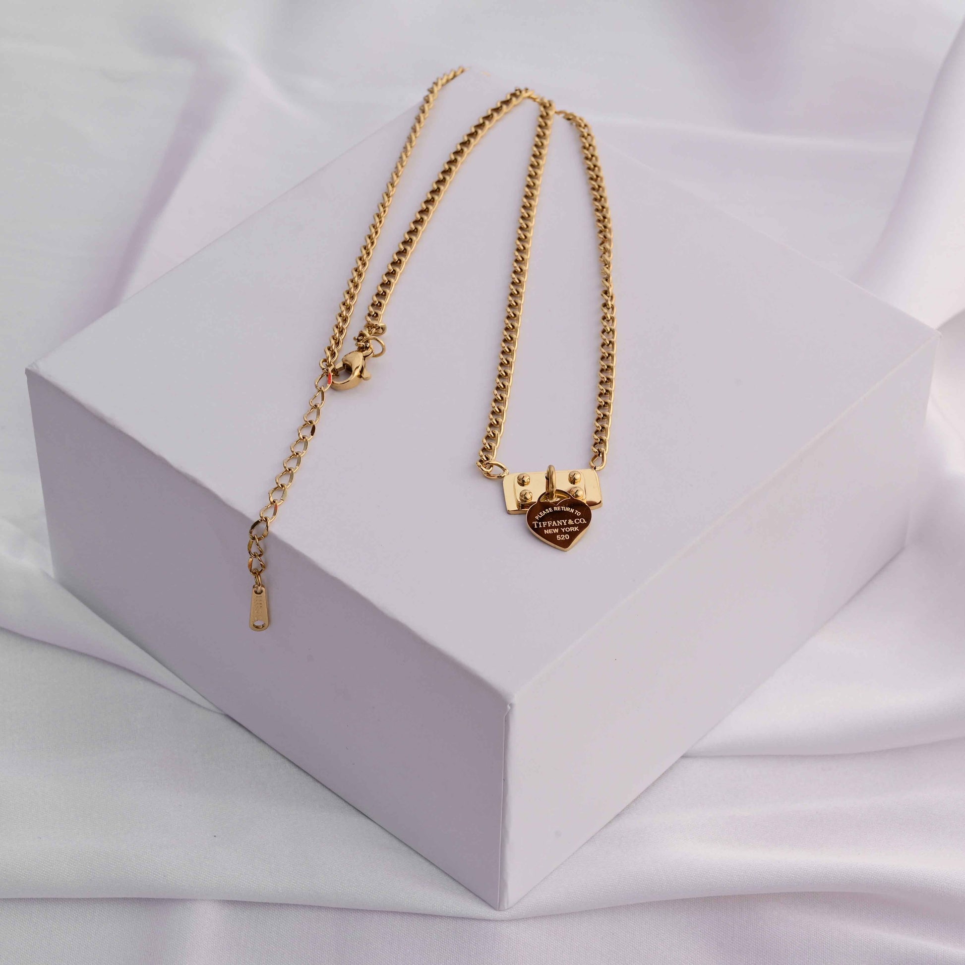 Tiffany and co pendant necklace