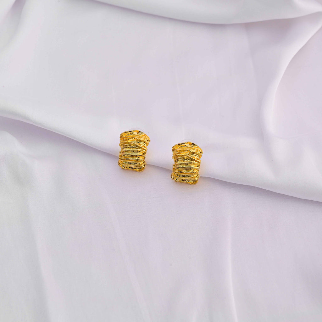 Ophelia earings Gold plated finish