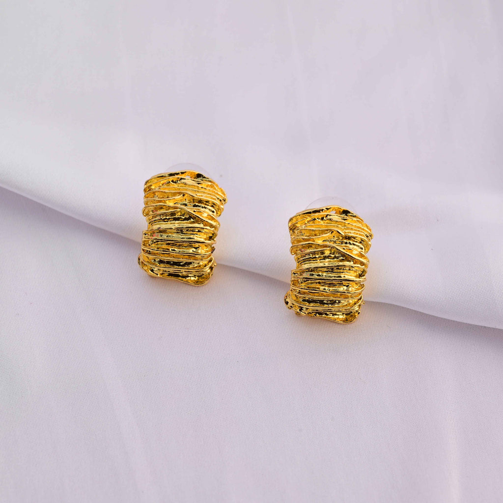 Ophelia earings Gold plated finish