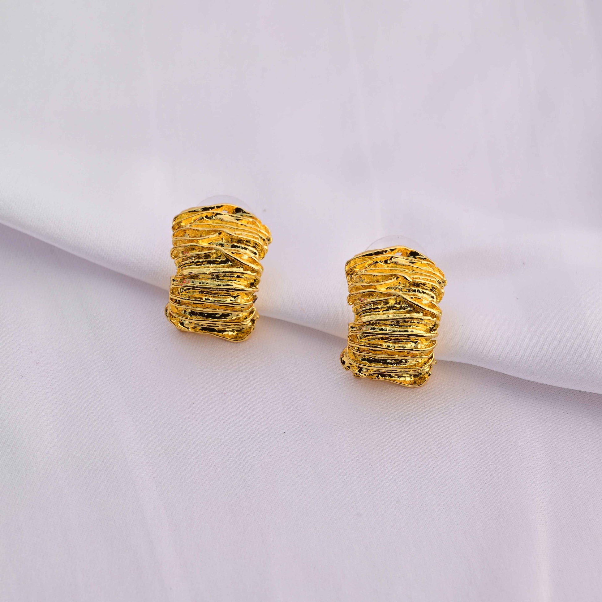 Ophelia earings Gold plated finish
