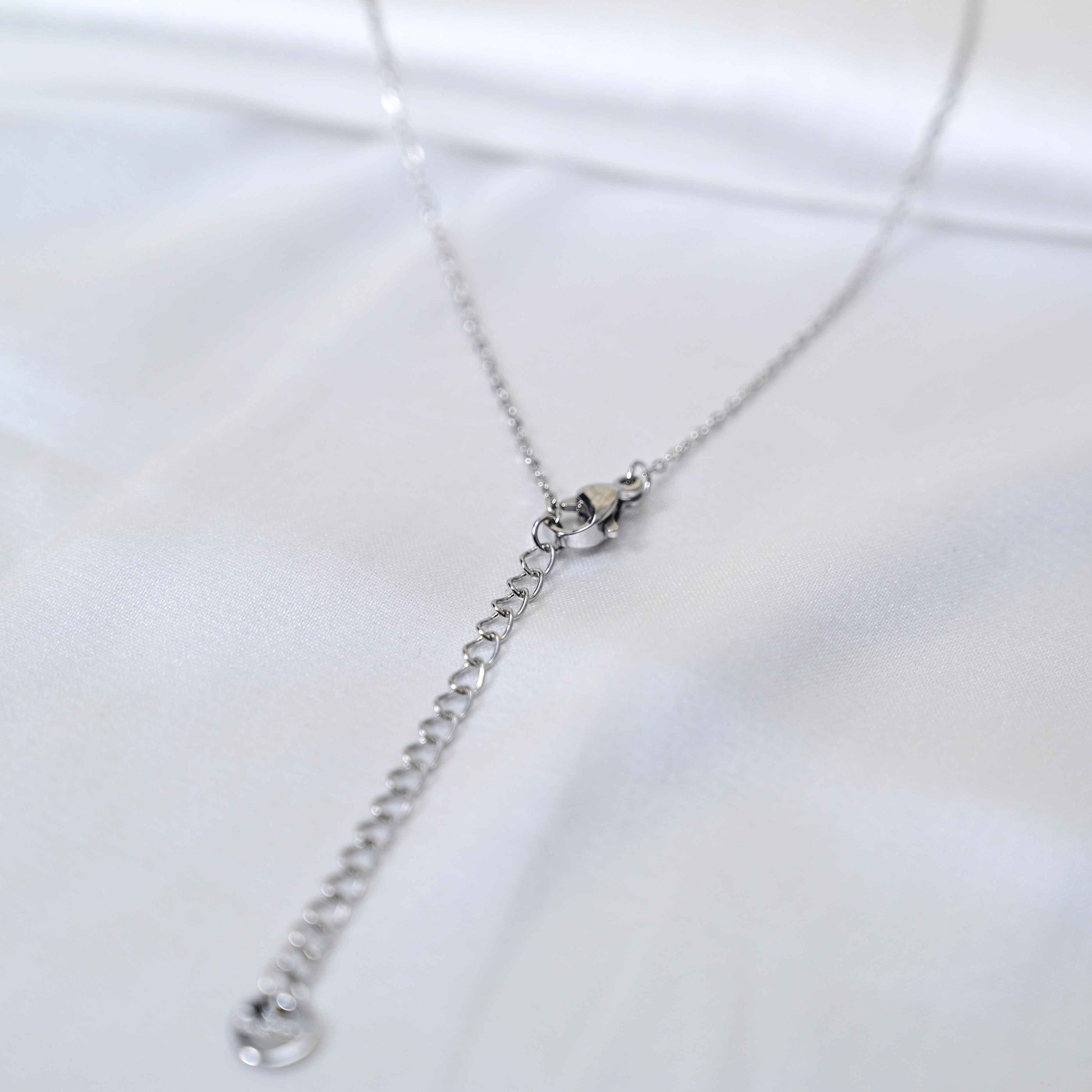 Purple Lilac crystal Pendant Necklace: Anti Tarnish jewelry