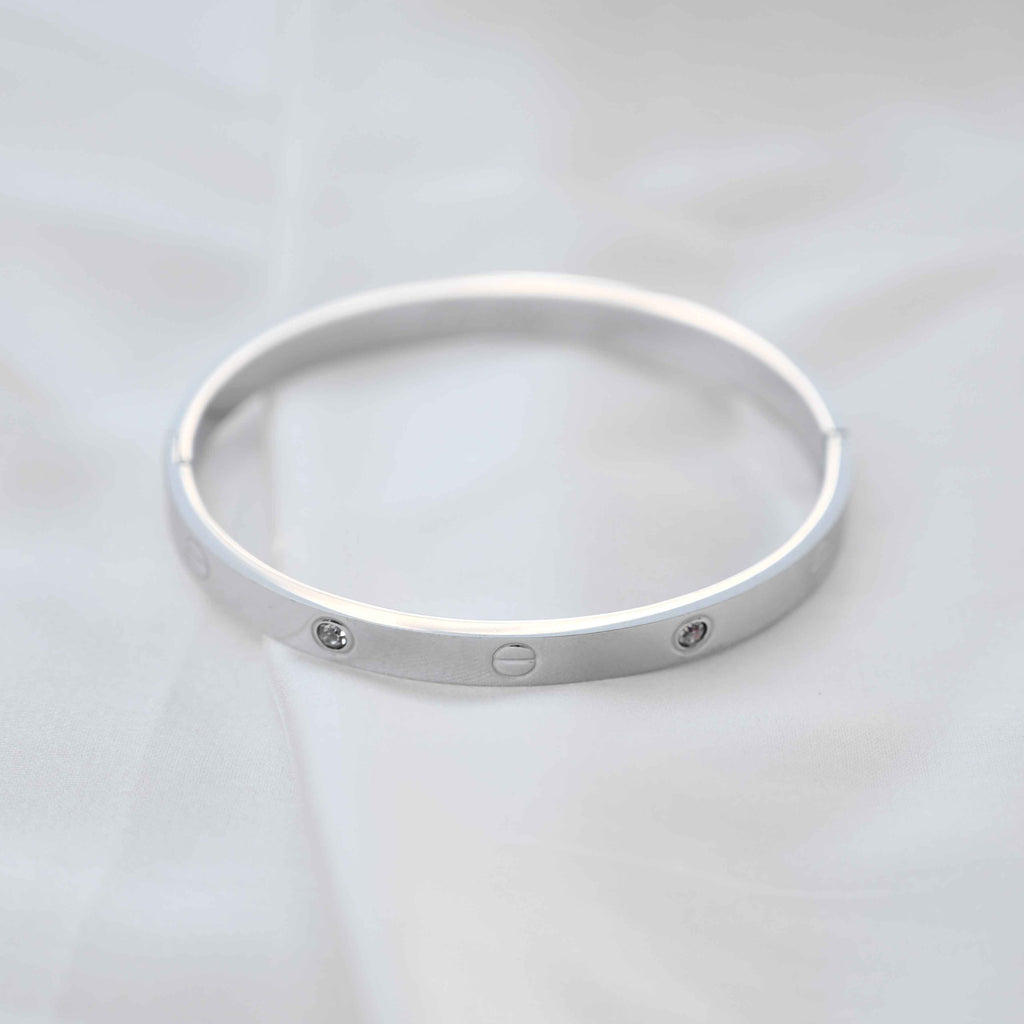 Cartier classic band in silver