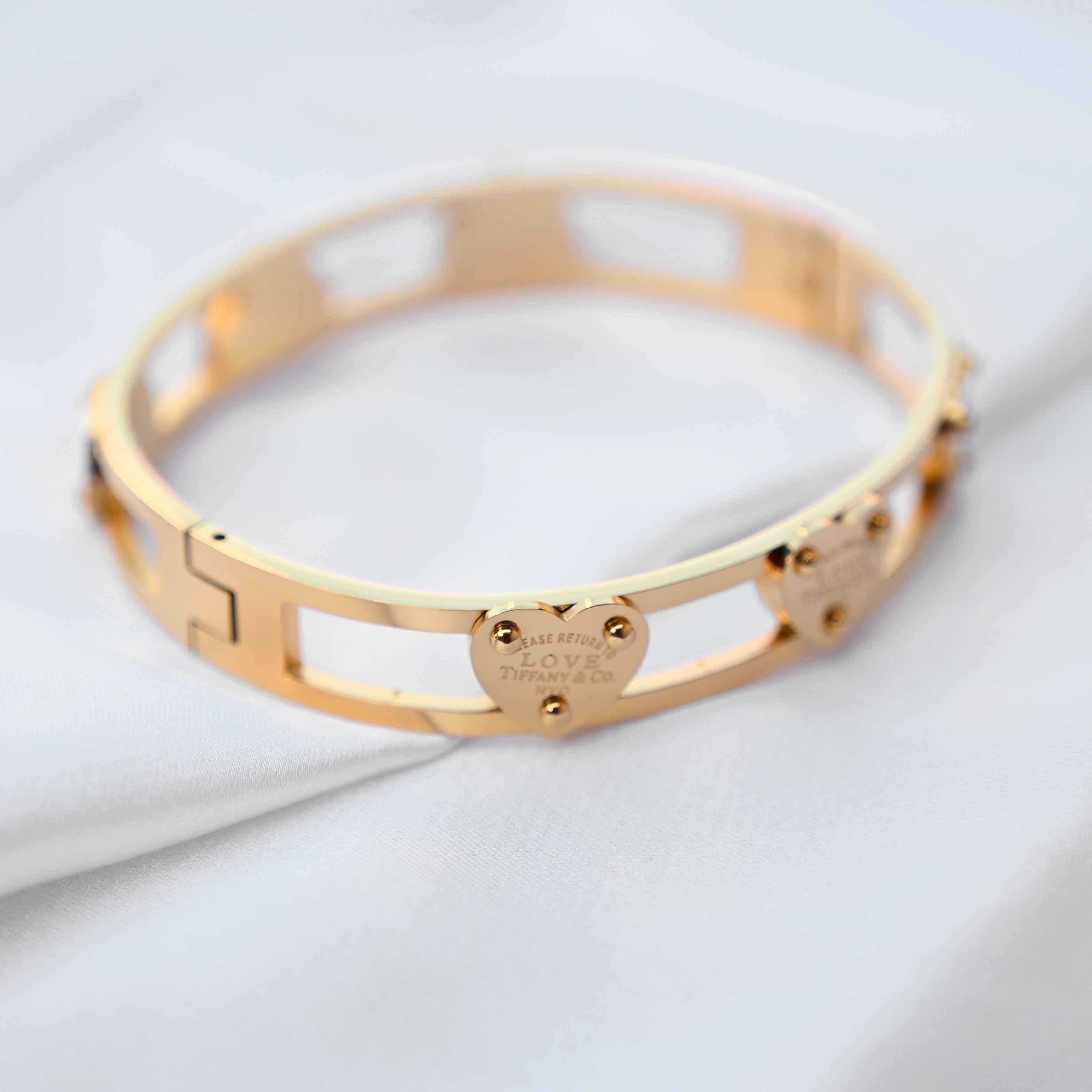 Tiffany and co love bracelet