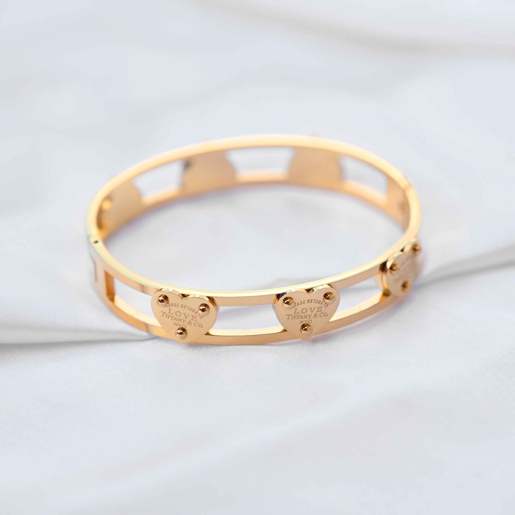 Tiffany and co love bracelet