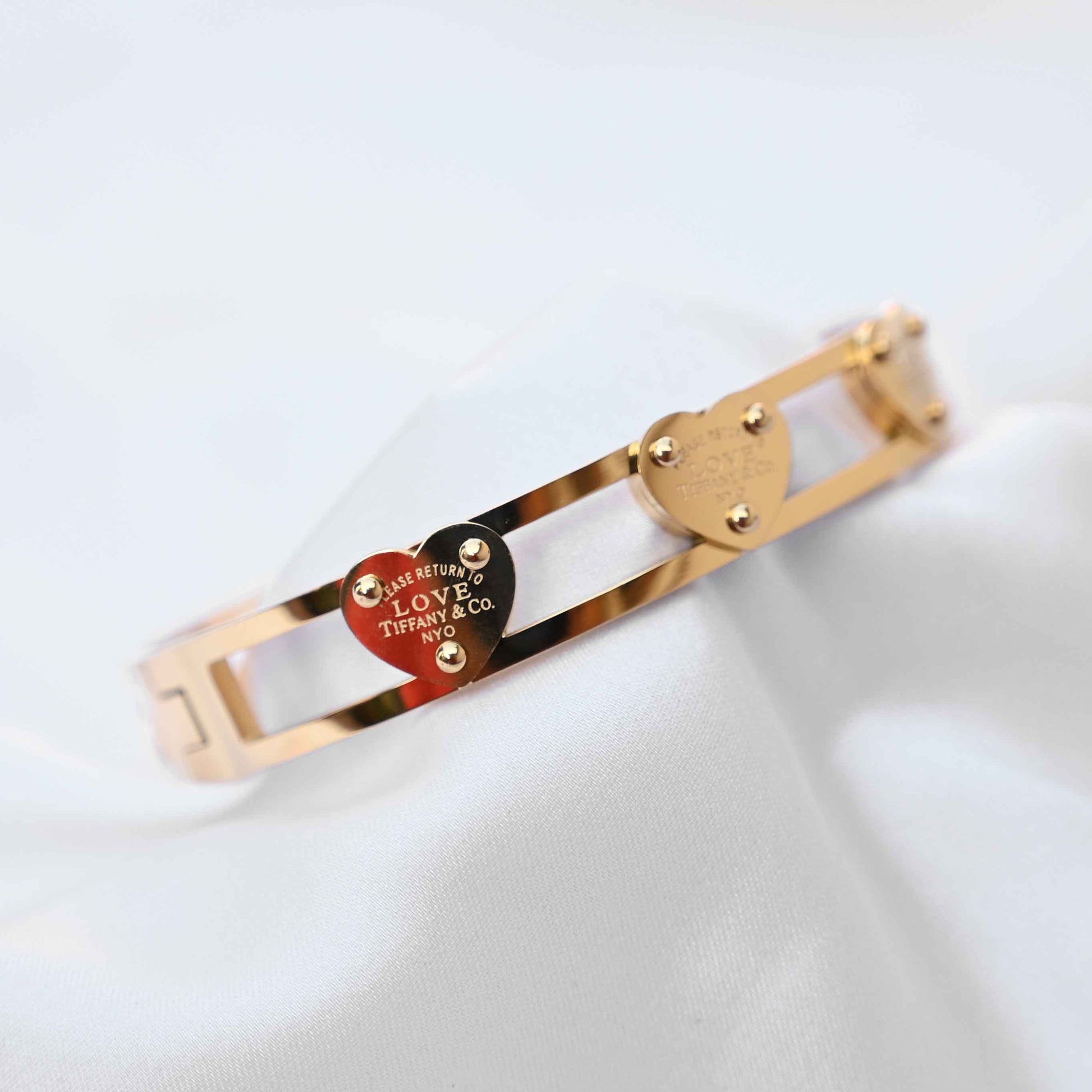Tiffany and co love bracelet